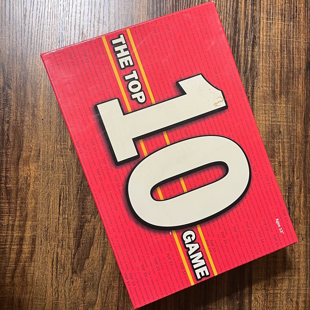 The Top Ten Vintage Board Game GUC